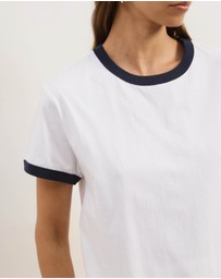 Atmos&Here - Short Sleeve Ringer T-Shirt