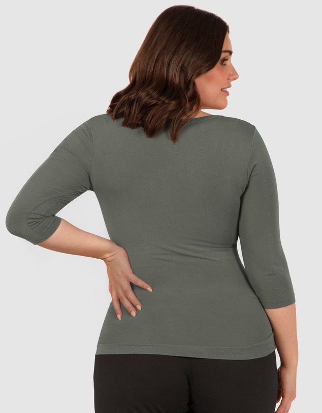 B Free Intimate Apparel - Bamboo 3/4 Sleeve Top