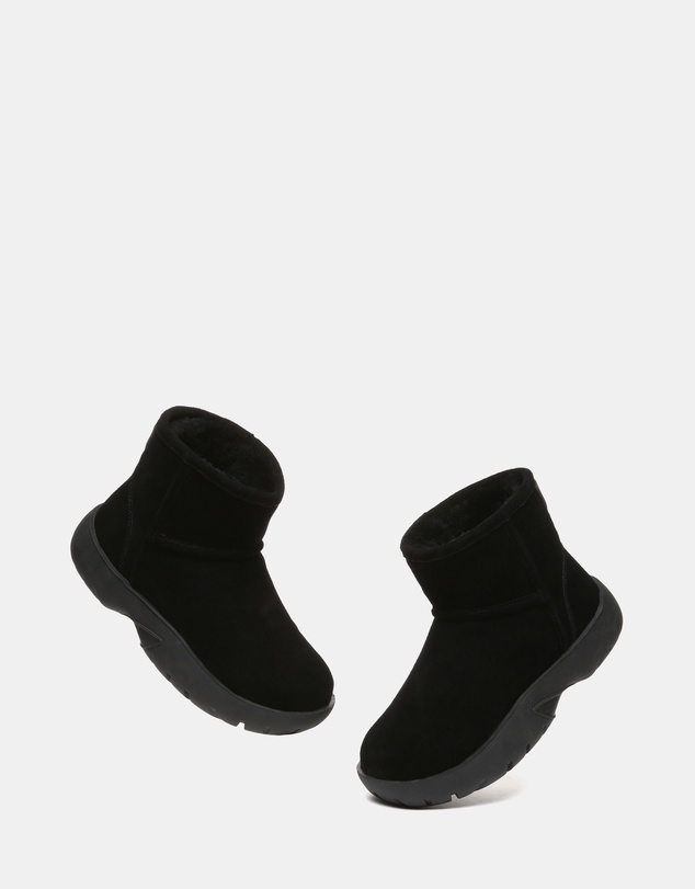 EVERAU - Australian Shepherd Ugg Salma Mini Cow Suede Upper UGG Boots