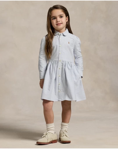Polo Ralph Lauren - Striped Cotton Oxford Shirtdress (2YRS-6.5YRS)