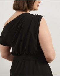 Atmos&Here Curvy - Jayde Off Shoulder Midi Dress