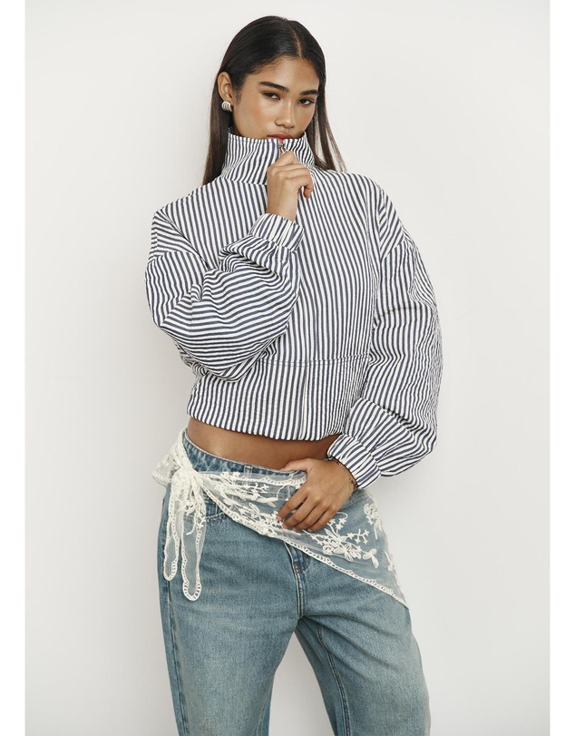 Subtitled - Adelaide Stripe Windbreaker