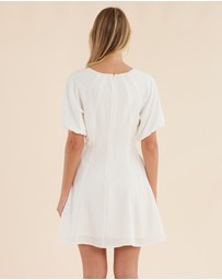 Amelius - Auguste Puff Sleeve Mini Dress