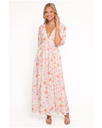 Petal & Pup - Andara Maxi Dress - White Floral