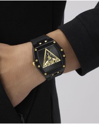 GUESS - GUESS Men's Black Analogue Watch
