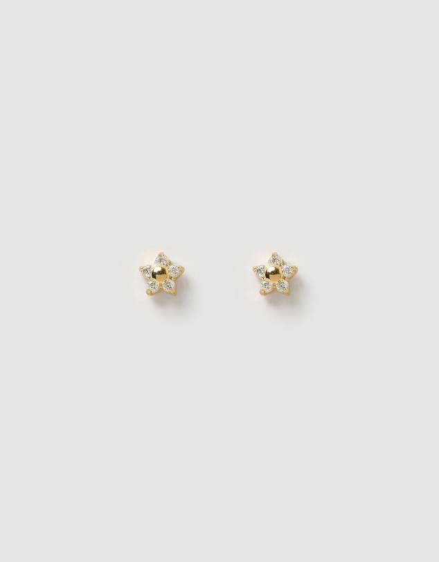 Arms Of Eve - Gardenia Studs - Stone