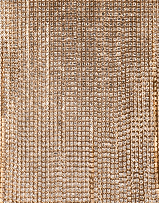 Olga Berg - Billie Crystal Fringe Bag