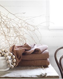 Bambury - Angove Bath Sheet 80x160cm Woodrose