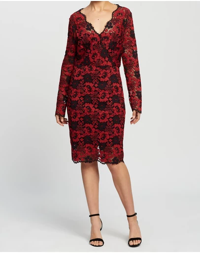 Pink Ruby - Alana Sleeve Dress