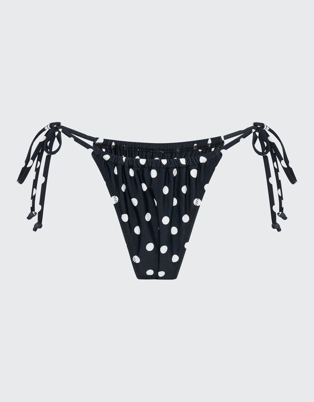 Vacay Swimwear - Rio Bottom Black Polka