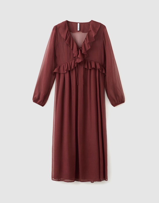 M.N.G - Puffed Sleeves Dress