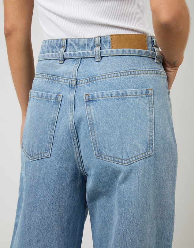 All About Eve - Gia High Rise Baggy Light Blue