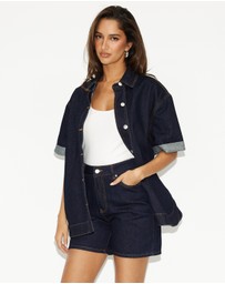Dazie - Balmy Nights Denim Shorts