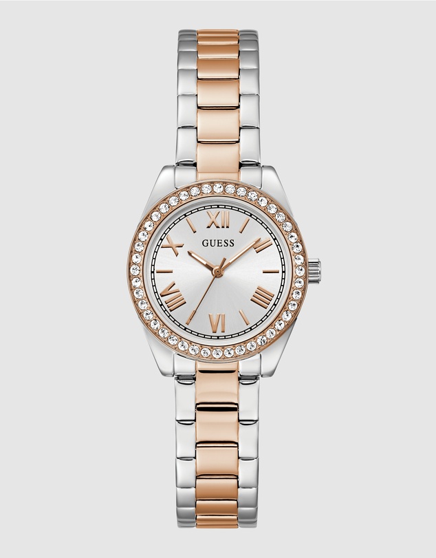 GUESS - Guess Ladies 2-Tone 30mm Analogue Watch