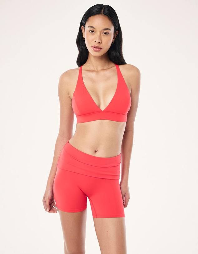 P.E Nation - Fold Over 5 Inch Bike Shorts