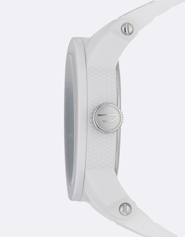 Diesel - Double Down S44 White Analogue Watch