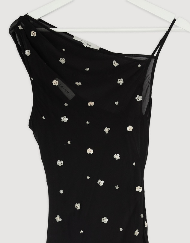 Revibe - Repaired Lover Amelie Sequin Maxi Dress - AU 6