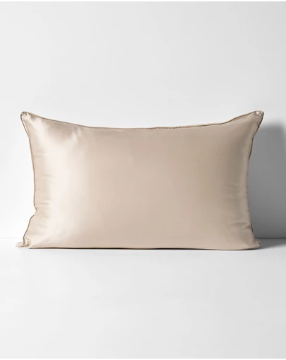 Aura Home - Zara Silk Linen Standard Pillowcase