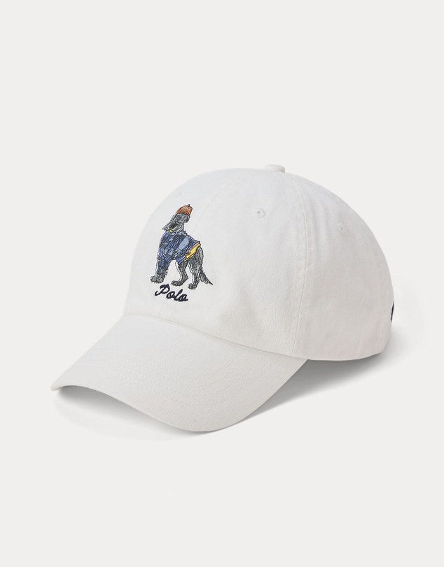 Polo Ralph Lauren - Dog-Embroidered Twill Ball Cap