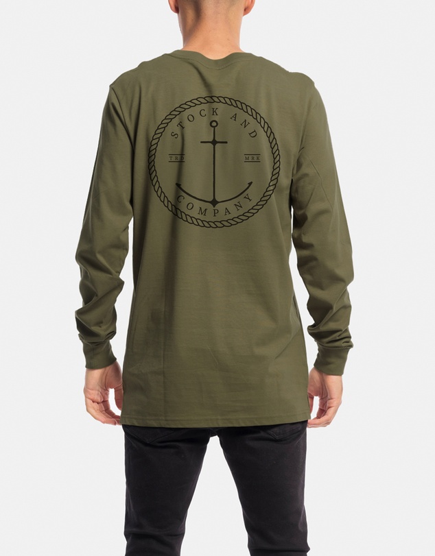 Stock & Co. - Stock & Co Anchor Long Sleeve Tee