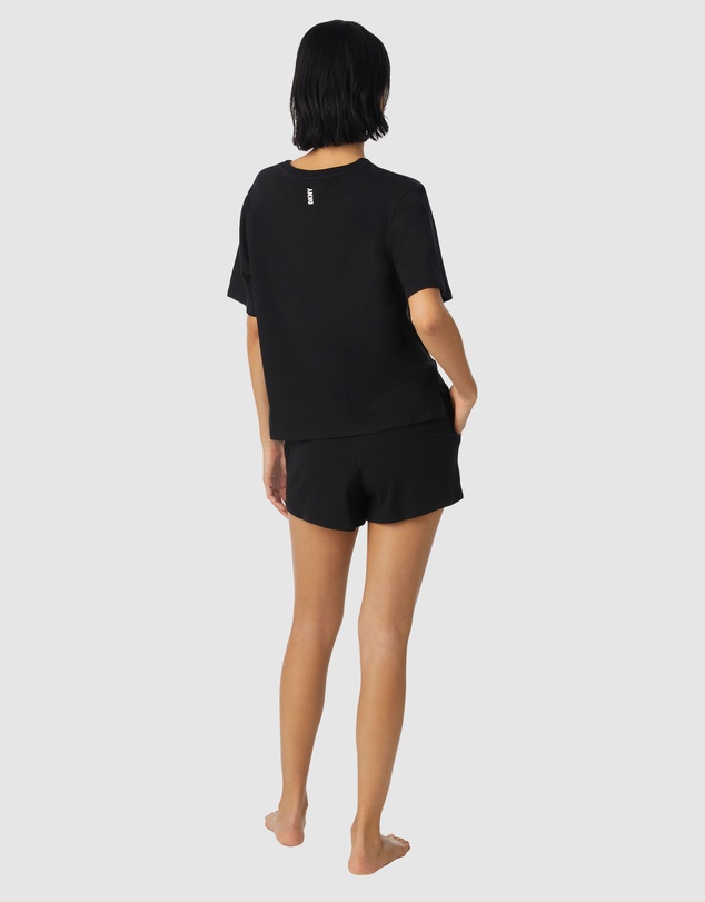 DKNY - Cotton Jersey Short Sleeve Top & Boxer Short Pyjama Set