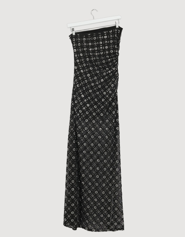 Revibe - Repaired Lover Isadora Strapless Maxi Dress - AU 10