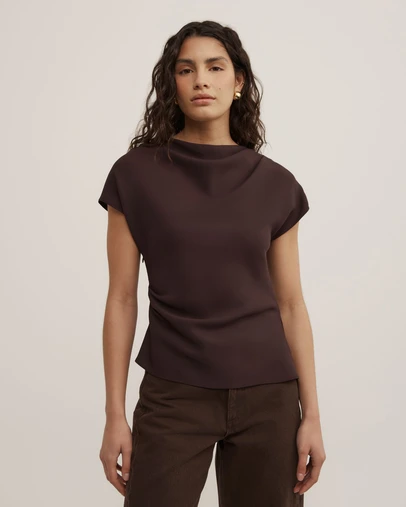 Witchery - Cowl Neck Crepe Top