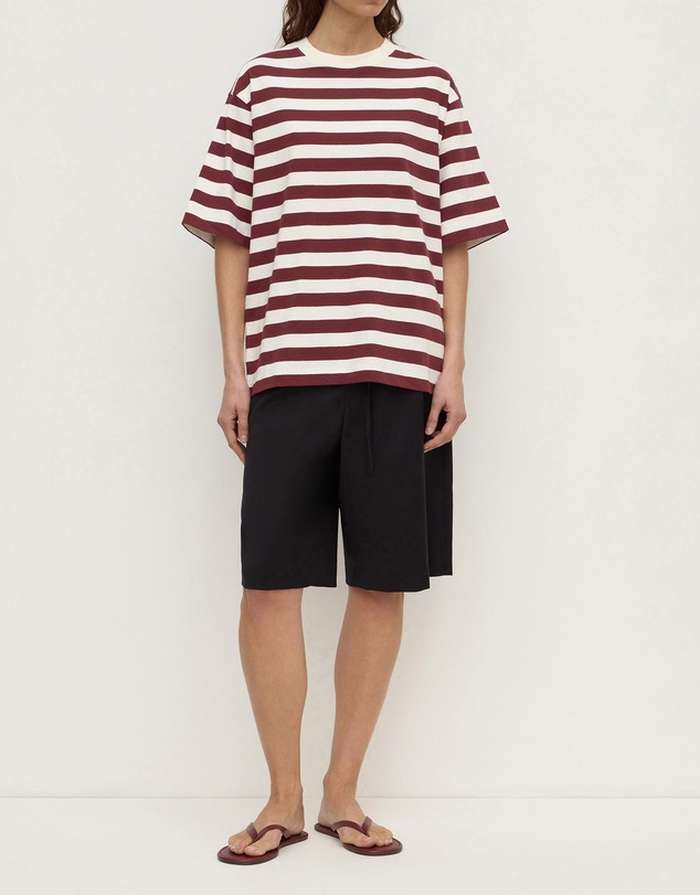 Assembly Label - Arla Cotton Stripe Short Sleeve Tee