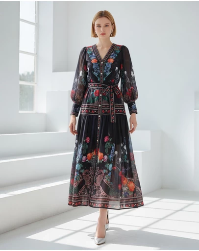 Mossée - Mapie Printed Dress