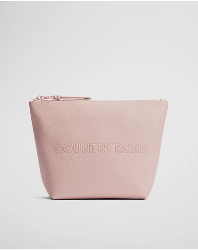 Country Road - Branded Detail Tri Cosmetic Bag