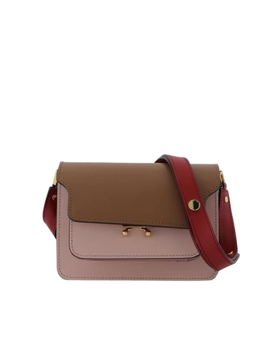 Pre-Loved by Azura Reborn - Pre-Loved Marni Trunk Bag Multicolor Leather Shoulder Bag