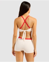 Seafolly - Band Wave Belted Boyleg Pants