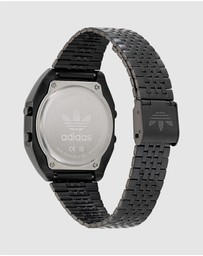 adidas Originals - Digital Two 36mm Black Case and Bracelet