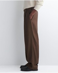 COS - Belted Linen Relaxed-Fit Wide-Leg Trousers