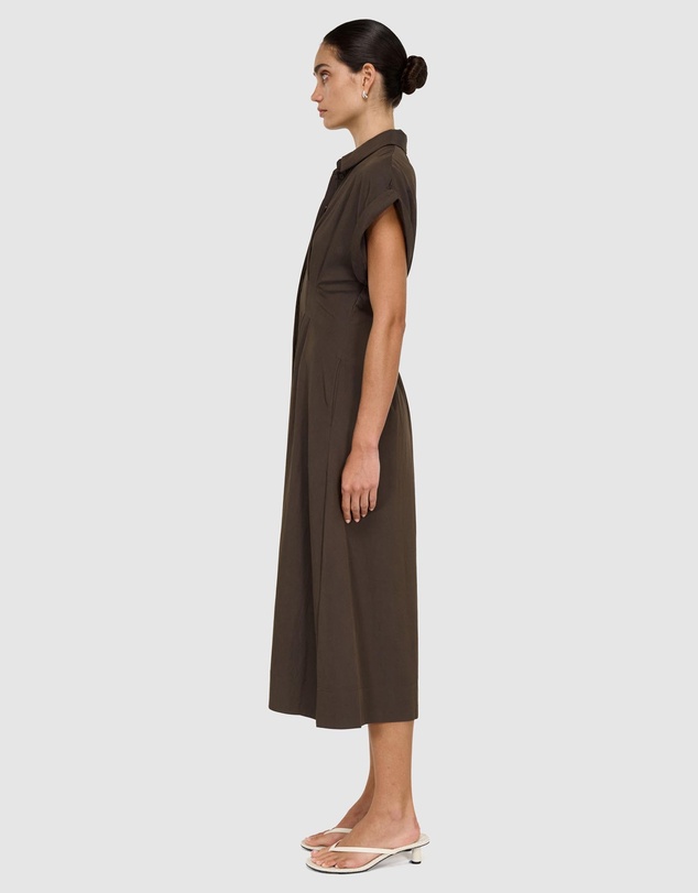 Staple the Label - Lucienne Midi Shirt Dress