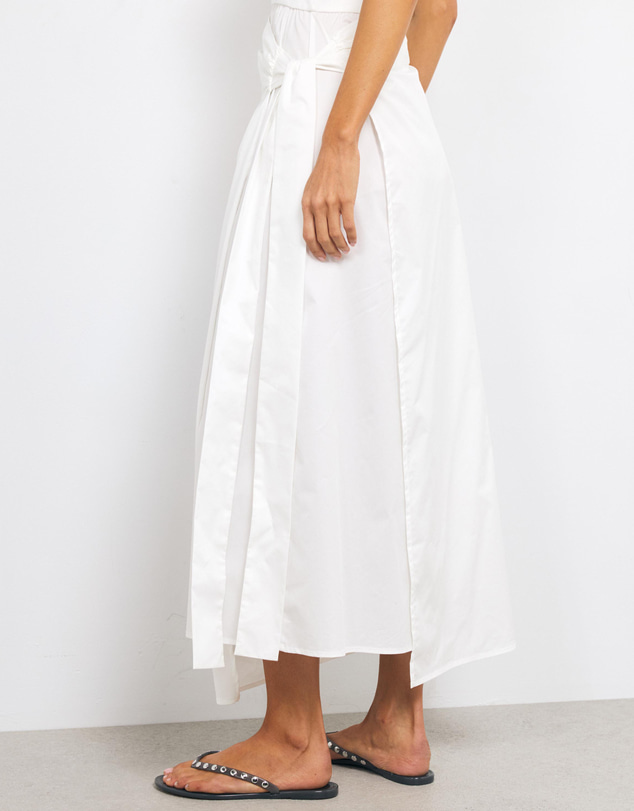 AERE - Maelle Cotton Tank Midi Dress