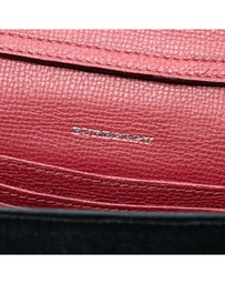 Pre-Loved by Azura Reborn - Pre-Loved Small Leather and House Check Canvas Derby Macken Crossbody