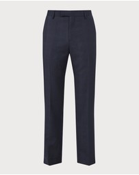Van Heusen - Glen Check Denim Suit Pant