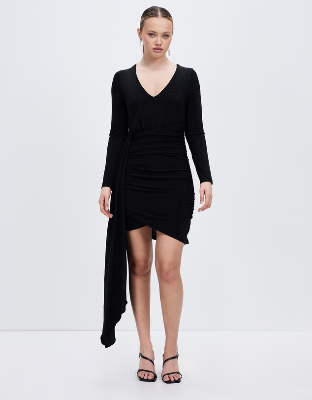 Romance by Honey and Beau - Farrah Long Sleeve Dress