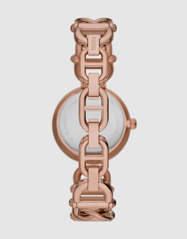 Fossil - Carlie Rose Gold Tone Analogue Watch