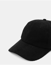 Morgan & Taylor - Corey Cord Cap in Black