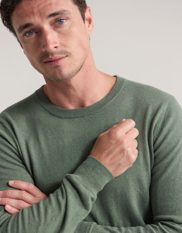 Oxford - Cotton Cashmere Crew Neck Knit