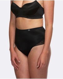 Hush Hush - Essensual Firm Control Thong Back Briefs