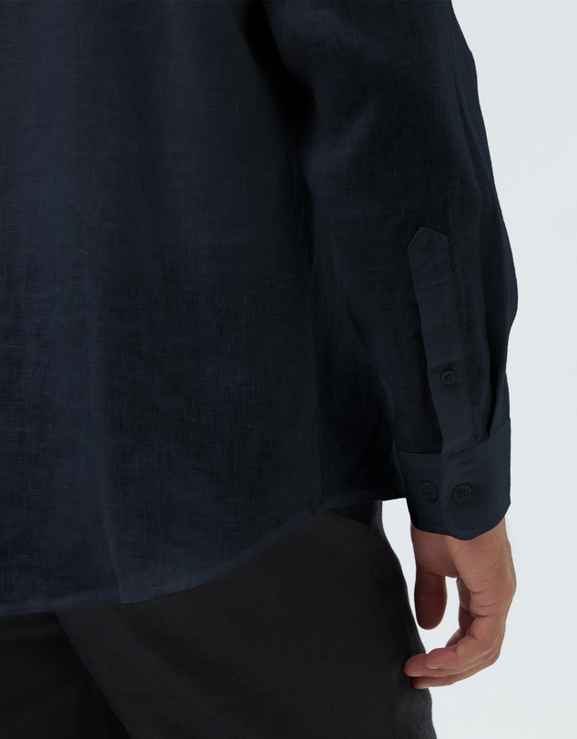 AERE - Resort Linen LS Shirt