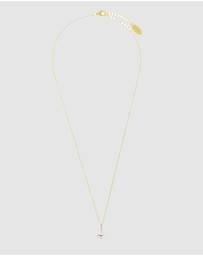 Georgini - Sydney Soirée Fairwater Elaine Cushion Cut Pendant Gold
