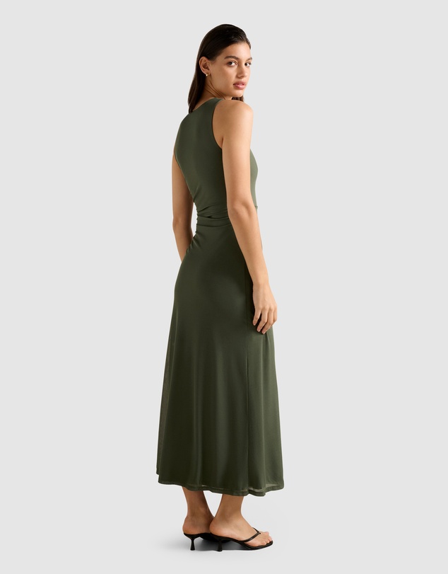 Forever New - Amaya Sleeveless Mesh Midi Dress