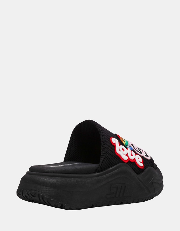 Steve Madden - Spanky-P Black Sandals
