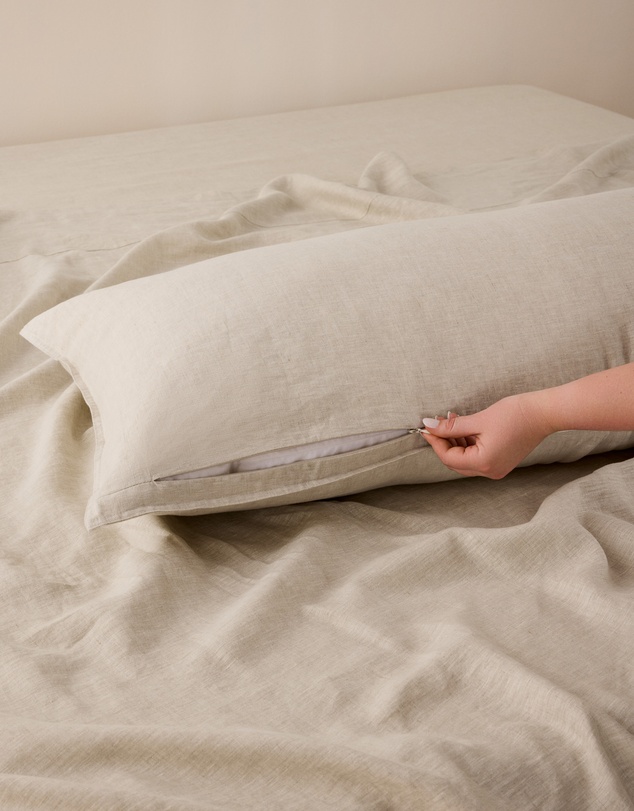 Sheet Society - Eve Linen Body Pillowcase