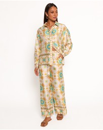 Petal & Pup - Gretel Pant - White Multi