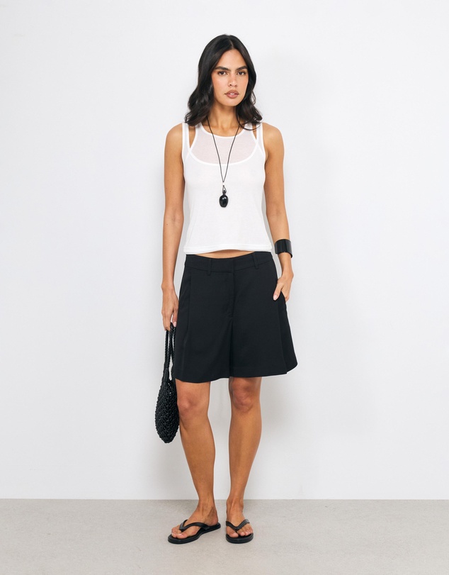 AERE - Eloise Summer Suiting Shorts